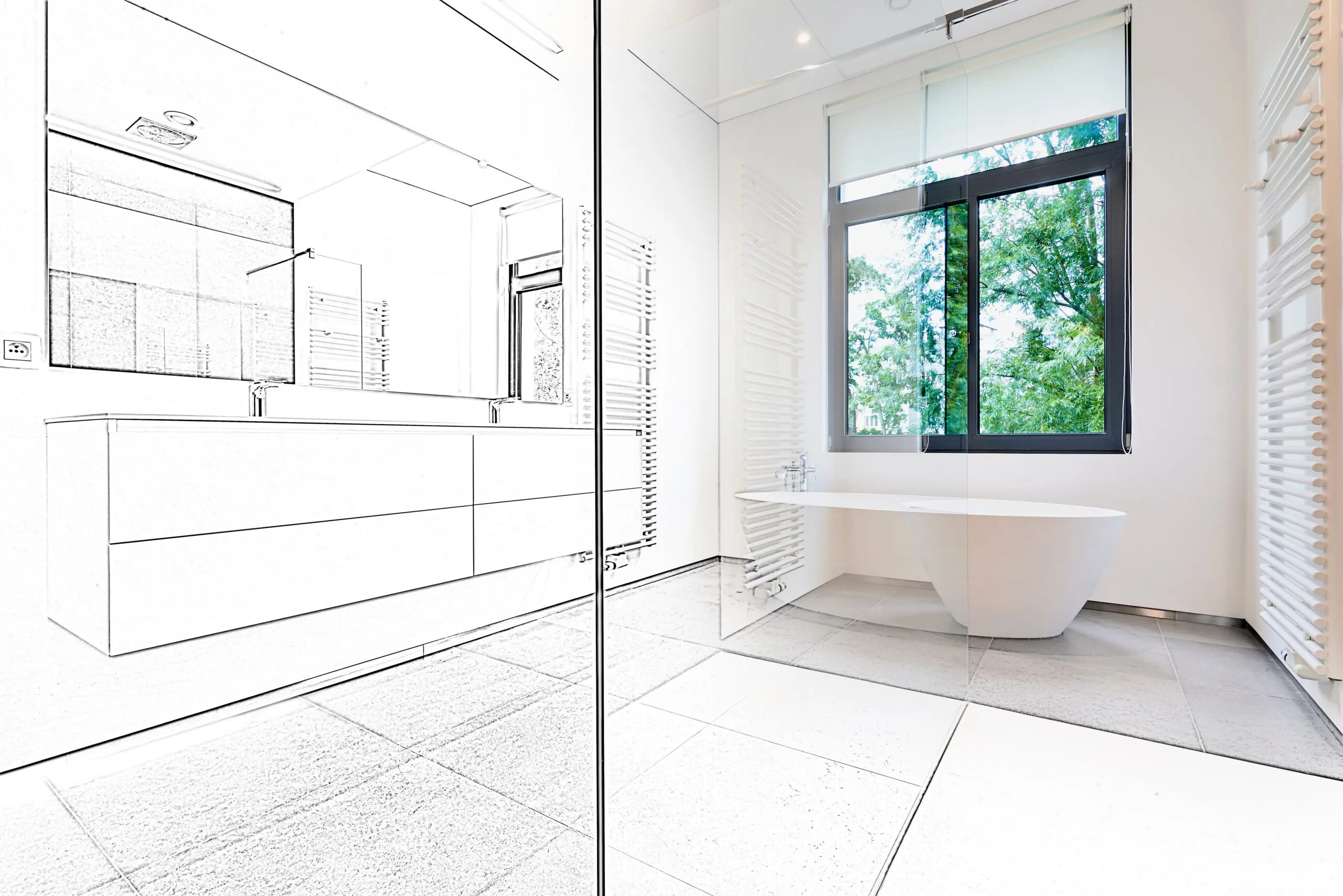 Badkamer renoveren